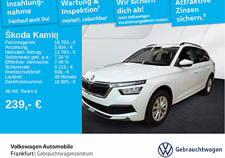 Skoda Kamiq 1.0 TSI Ambition Teil LED DAB+ nw43r4