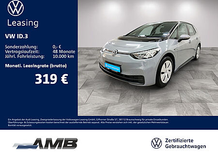 VW ID.3 Pure 45kWh/LED/ACC/Navi/RF-Kamera/5-Sitze