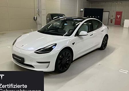 Tesla Model 3 Allradantrieb mit Dualmotor Performance 4 Türen