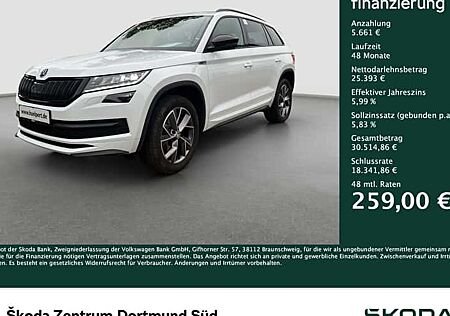 Skoda Kodiaq 2.0 TDI SCR DSG SPORTLINE 5 Türen