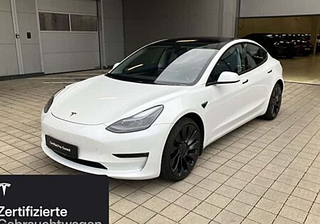 Tesla Model 3 Allradantrieb mit Dualmotor Performance 4 Türen