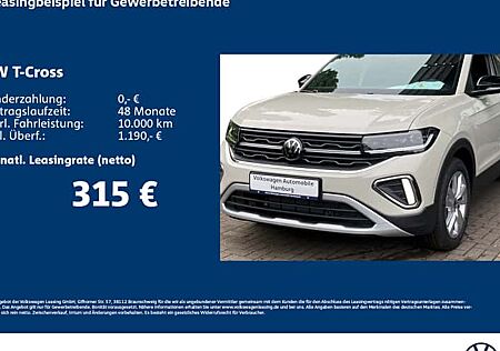VW T-Cross 1.0 TSI OPF 85 kW DSG Life 5 Türen