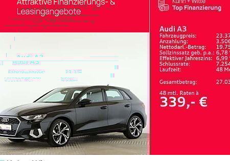 Audi A3 35 TDI S tronic advanced Sportback 5 Türen