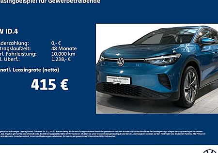 VW ID.4 Pro 77 kWh 210 kW Pro mit Infotainm.P. 5 Türen