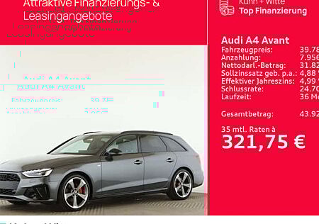 Audi A4 40 TFSI S tronic S line quattro Avant 5 Türen