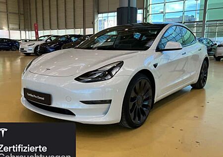 Tesla Model 3 Allradantrieb mit Dualmotor Performance 4 Türen
