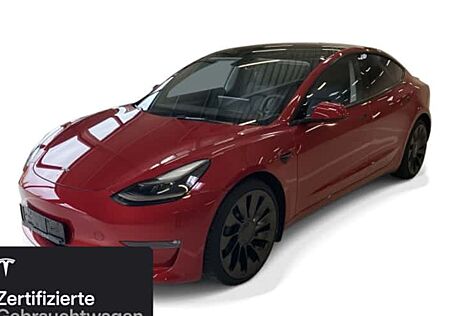 Tesla Model 3 Allradantrieb mit Dualmotor Performance 4 Türen