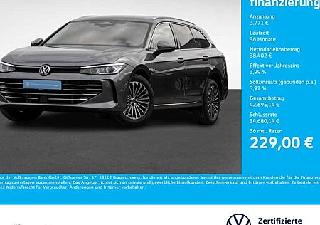 VW Passat 2.0 TDI SCR 147kW DSG 4MOTION Elegance 5 Türen