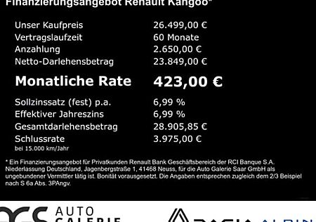 Renault Kangoo TCe 130 Techno L1 5 Türen