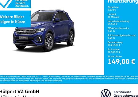 VW T-Roc 1.0 TSI OPF R-Line 5 Türen