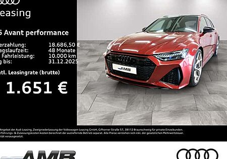 Audi RS6 performance 4.0 TFSI tiptr. quattro 5 Türen