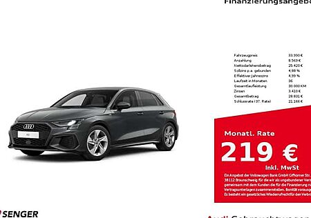 Audi A3 35 TFSI S tronic S line Sportback 5 Türen