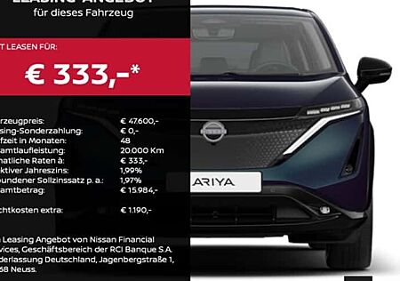 Nissan Ariya 87kWh Vorderradantrieb 178kW Advance Pac 5 Türen