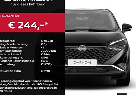 Nissan Qashqai 1.3 DIG-T MHEV 140PS N-Connecta 5 Türen