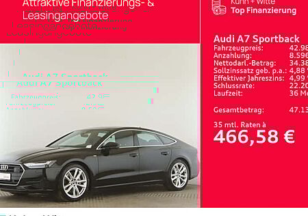 Audi A7 50 TFSI e S tronic quattro 5 Türen