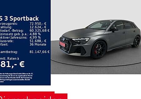 Audi RS3 2.5 TFSI S tronic quattro Sportback 5 Türen