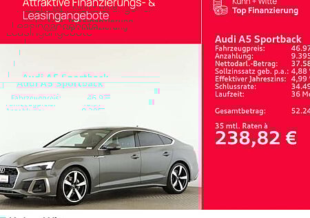 Audi A5 40 TFSI S tr quattro Sportback S line 5 Türen