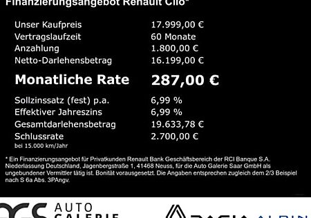Renault Clio TCe 90 Techno 5 Türen