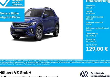 VW T-Roc 1.0 TSI OPF R-Line 5 Türen