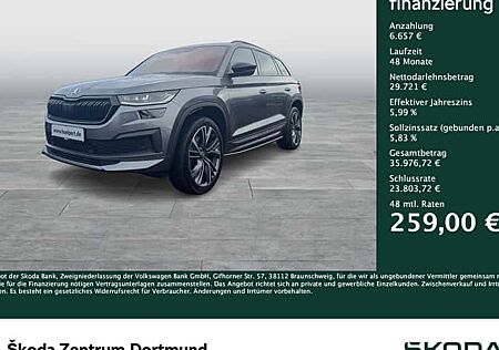 Skoda Kodiaq 2.0 TDI SCR 147kW DSG 4x4 SPORTLINE 5 Türen
