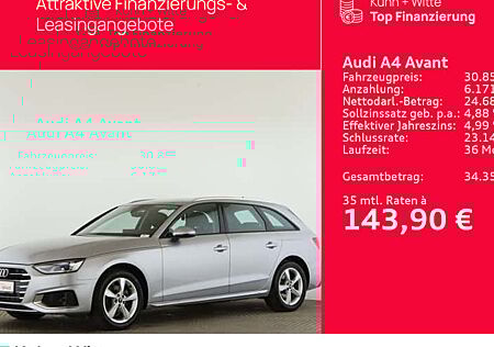 Audi A4 35 TFSI S tronic advanced Avant 5 Türen