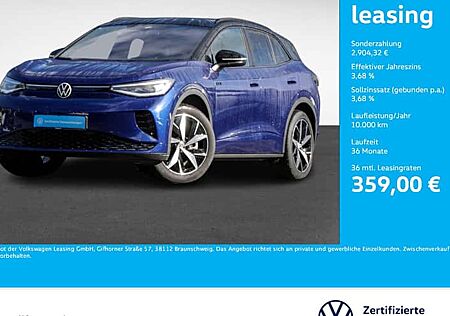 VW ID.4 77 kWh 4MOTION GTX mit Navi 5 Türen