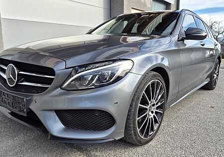 Mercedes-Benz C 400 T 4matic AMG; 19"+LED+ACC+NAVI+Assistenten