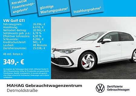 VW Golf Volkswagen VIII GTI 2.0 TSI LED Navi ParkPilot AppConn