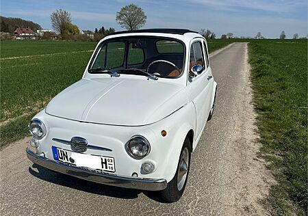 Fiat 500 F Oldtimer Bj 1967 weiß