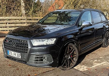 Audi SQ7 4.0 TDI Vollleder B&O Vollausst. 7 Sitzer