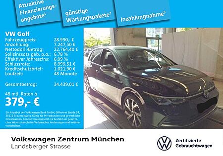VW Golf Volkswagen VIII 1.5 eTSI Style Navi LEDPlus RearView A
