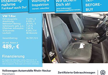 VW T-Roc Volkswagen 1.5 TSI R-Line DSG, Navi, AHK, Kamera uvm.