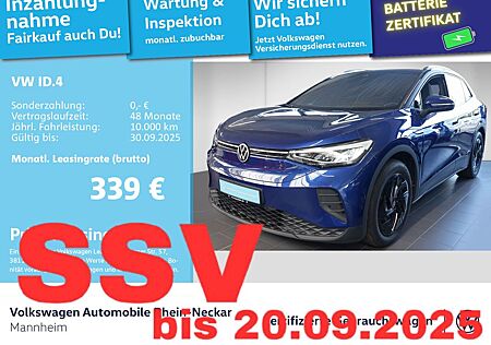VW ID.4 Volkswagen Pro 150kW Navi Kamera LED uvm