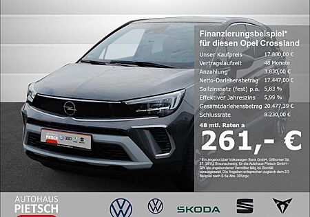 Opel Crossland X Crossland 1.2 Elegance AHK Navi Kamera Sitzhzg