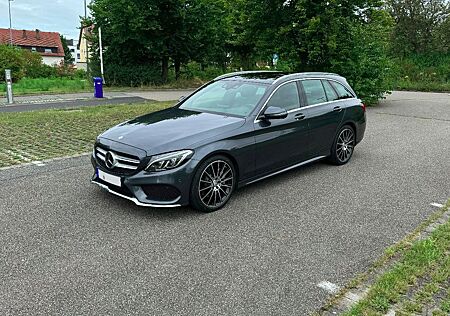 Mercedes-Benz C 250 T AMG Line Automatik (8-fach bereift)