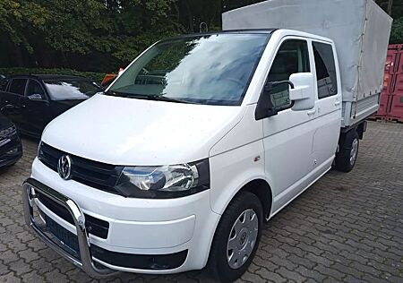 VW T5 Transporter Volkswagen Doka Pritsche mit Plane-Spriegel