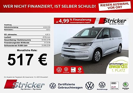 VW T7 Multivan Volkswagen Life 2.0 TDI DSG 517,-ohne Anzahlung