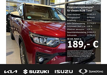 KGM Tivoli Fizz 163 PS 189,-€ MTL. OHNE ANZAHLUNG Na
