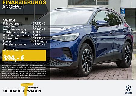 VW ID.4 Volkswagen PRO 286PS WÄRMEPUMPE AHK KAMERA LM19