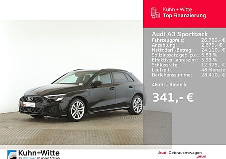 Audi A3 Sportback 40 TFSIe S line *AHK*Matrix*RFK*B&O