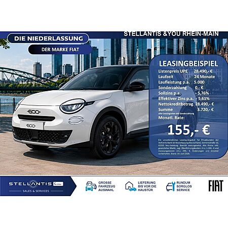 Fiat 600 leasen