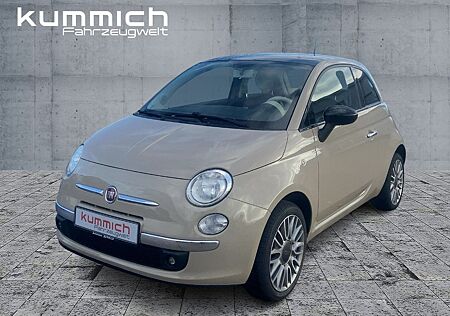 Fiat 500 Cult Glasdach Leder