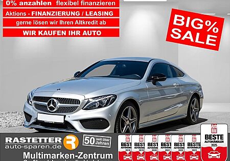 Mercedes-Benz C 200 Coupé AMG Line Navi+LED+Sitzkomf+Uhr+ParkA