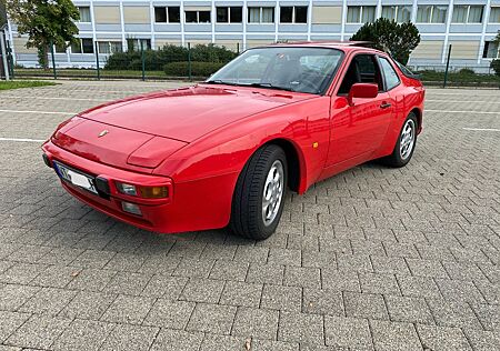 Porsche 944 II Targa, EZ 88, indisch-rot, H-Zulassung