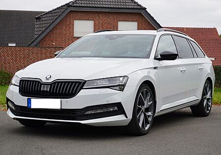 Skoda Superb gebraucht kaufen Skoda Superb 2.0 TDI SCR 140kW DSG SportLine Kombi