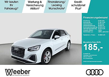 Audi Q2 S line AHK*NAVI*MATRIX*LEDER*18LM*5J GAR LM