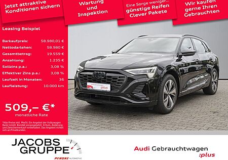 Audi Q8 e-tron 50 S line/All Black/0,25%/Matrix/ACC/H