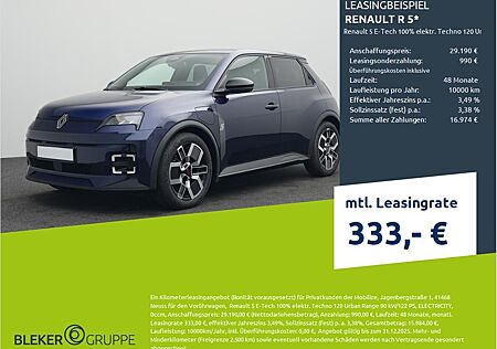 Renault R 5 5 E-Tech 100% elektr. Techno 120 Ur