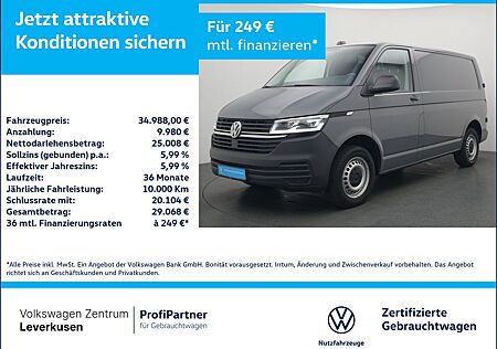 VW T6 Transporter Volkswagen T6.1 Kasten TDI DSG AHK NAVI SHZ PDC
