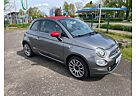 Fiat 500 500C °CABRIO° Rotes Dach u.Spiegelk.GJR 12/2017